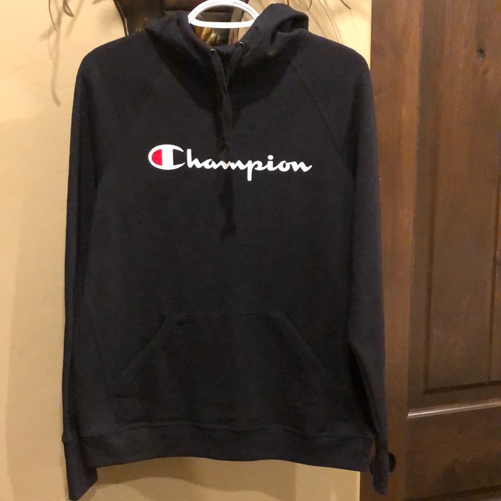 Champion Brandnew Black soft hoodie with tags